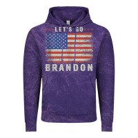 Cloud Purple let’s go brandon funny vintage american flag tank top Vintage Hoodie - linhVisuals