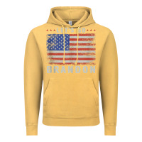 Vintage Mustard let’s go brandon funny vintage american flag tank top Vintage Hoodie - linhVisuals