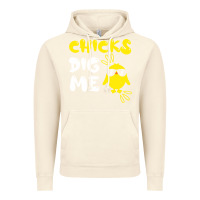 Vintage Artic chicks dig me Vintage Hoodie - linhVisuals