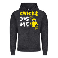 Vintage Black chicks dig me Vintage Hoodie - linhVisuals