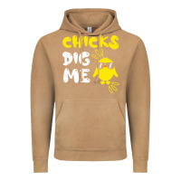 Vintage Camel chicks dig me Vintage Hoodie - linhVisuals