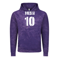 Cloud Purple messi 10 Vintage Hoodie - linhVisuals