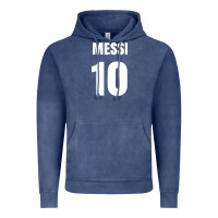 Messi 10 Vintage Hoodie | Teevron