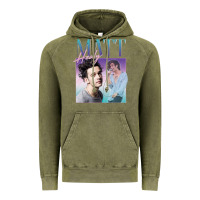 Vintage Olive matt healy homage Vintage Hoodie - linhVisuals