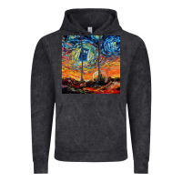 Vintage Black van gogh never saw gallifrey Vintage Hoodie - linhVisuals