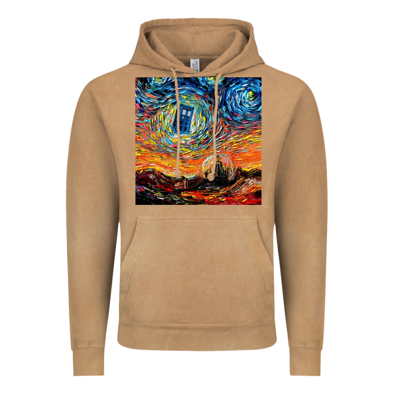 Van Gogh Never Saw Gallifrey Vintage Hoodie by linhVisuals | Teevron