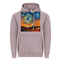 Vintage Zinc van gogh never saw gallifrey Vintage Hoodie - linhVisuals