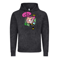 Vintage Black wanda Vintage Hoodie - linhVisuals