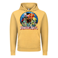 Vintage Mustard fraggle rock classic Vintage Hoodie - linhVisuals