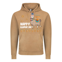 Vintage Camel happy llamakah llama withorah jewish Vintage Hoodie - linhVisuals