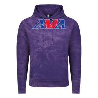 Cloud Purple american motorcyclist association (AMA) Vintage Hoodie - linhVisuals