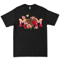 Black Valentine's Day mom Premium Tee - FaDigitalArtStudio