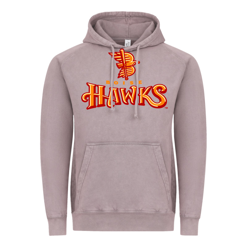 The-boise-hawks-fan Vintage Hoodie by linhVisuals | Teevron