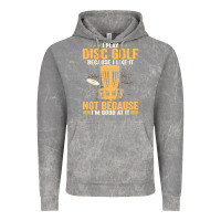 Cloud Rock i play disc golf because i like it not Vintage Hoodie - linhVisuals