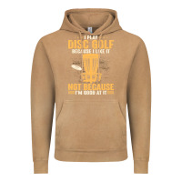 Vintage Camel i play disc golf because i like it not Vintage Hoodie - linhVisuals