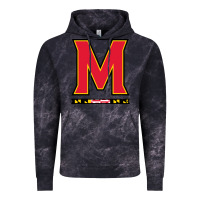 Cloud Black maryland terr Vintage Hoodie - linhVisuals