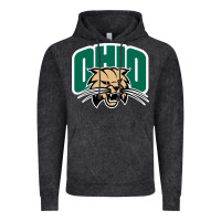 Vintage Black ohio bobc Vintage Hoodie - linhVisuals