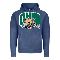 Vintage Denim ohio bobc Vintage Hoodie - linhVisuals