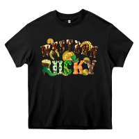 Black Western lucky St. Patrick's Day Heavy Core Tee - CowGirlArtShop