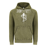 Vintage Olive Skinny Puppy Vintage Hoodie - linhVisuals