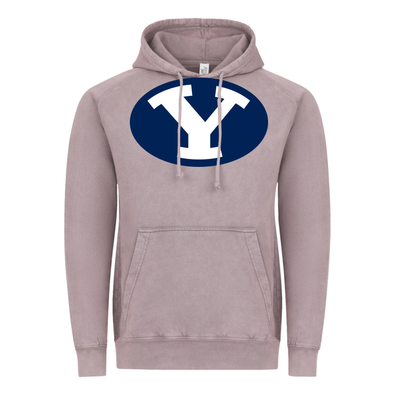 Byu Couga S Vintage Hoodie by linhVisuals | Teevron