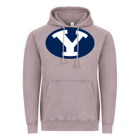 Vintage Zinc byu couga s Vintage Hoodie - linhVisuals
