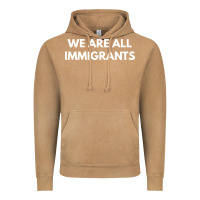Vintage Camel we are all immigrants Vintage Hoodie - linhVisuals