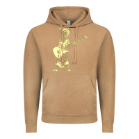 Vintage Camel cat playing guitar Vintage Hoodie - linhVisuals