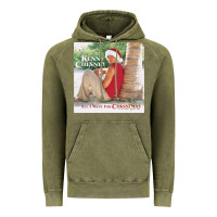 Vintage Olive kenny chesney all i want for christmas Vintage Hoodie - linhVisuals