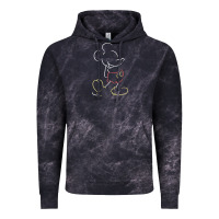Cloud Black micke mouse tshirt Vintage Hoodie - linhVisuals