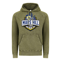 Vintage Olive mars hill university Vintage Hoodie - linhVisuals