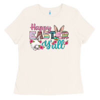 Bone Happy Easter Y'all Ladies Tee - BundleAndBundleShop