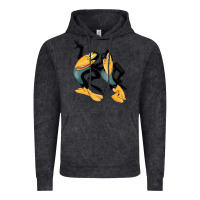Vintage Black Heckle and Jeckle Vintage Hoodie - linhVisuals