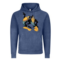 Vintage Denim Heckle and Jeckle Vintage Hoodie - linhVisuals