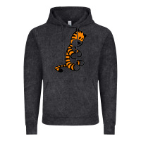 Vintage Black Calvin Bill Watterson Vintage Hoodie - linhVisuals