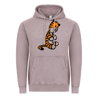 Vintage Zinc Calvin Bill Watterson Vintage Hoodie - linhVisuals