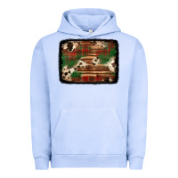 Pigment Grape Ice christmas buffalo plaid cowhide background Urban Hoodie - Jasminsmagicworld