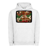 Pigment Lunar Rock christmas buffalo plaid cowhide background Urban Hoodie - Jasminsmagicworld