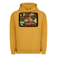 Christmas Buffalo Plaid Cowhide Background Urban Hoodie | Teevron