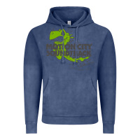 Vintage Denim motion city soundtrack clässic Vintage Hoodie - linhVisuals