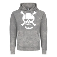 Cloud Rock skull crossbones Vintage Hoodie - linhVisuals