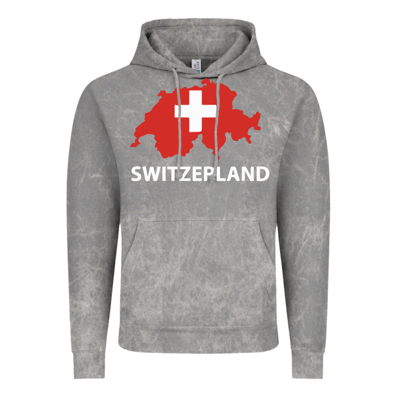 Switzerland Vintage Hoodie by linhVisuals | Teevron