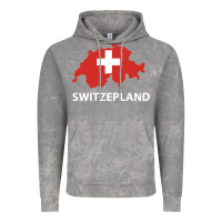 Cloud Rock switzerland Vintage Hoodie - linhVisuals