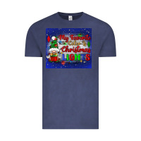 Vintage Denim my favorite color is Christmas lights Vintage Tee - BundleAndBundleShop