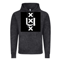 Vintage Black Amsterdam University Vintage Hoodie - linhVisuals