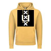 Vintage Mustard Amsterdam University Vintage Hoodie - linhVisuals