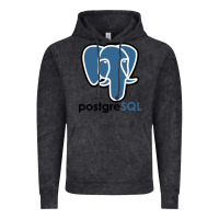 Vintage Black Postgresql Vintage Hoodie - linhVisuals