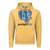 Vintage Mustard Postgresql Vintage Hoodie - linhVisuals