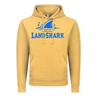 Vintage Mustard landshark Vintage Hoodie - linhVisuals