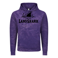 Cloud Purple landshark Vintage Hoodie - linhVisuals